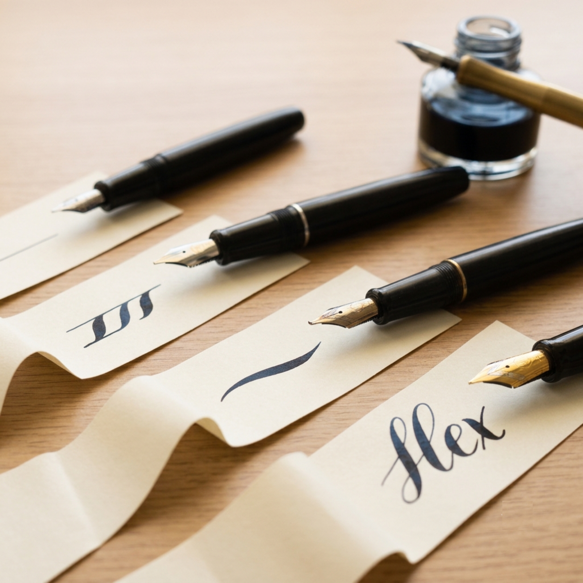 The Inkwell Guide to Fountain Pen Nibs — What to Start With, What to Move To