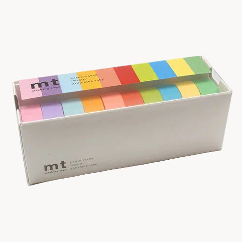 mt Washi Tape 10-Colour Set (Kamoi)
