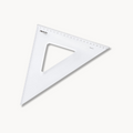Aristo Geo-College Set Square 300mm — 45° & 60°