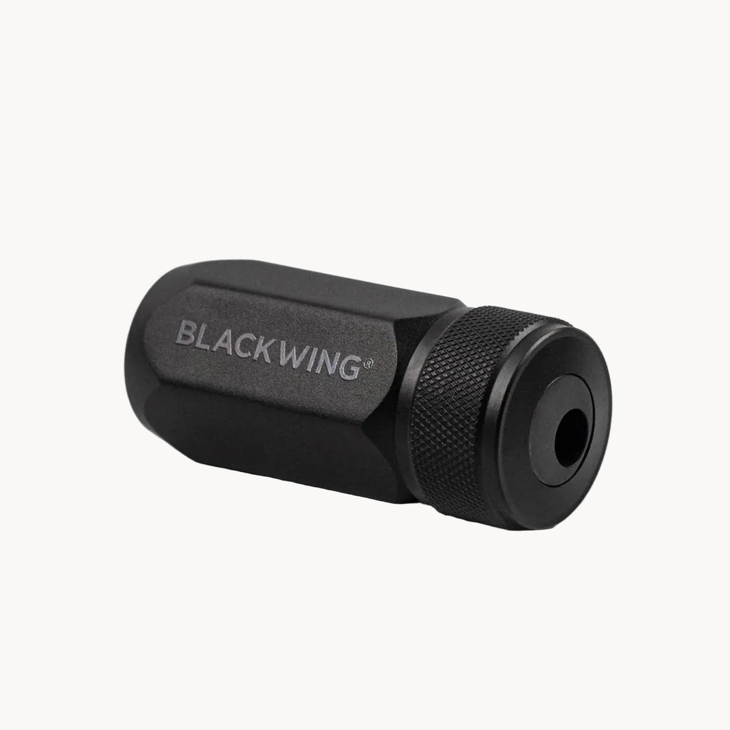 Blackwing One-Step Long Point Sharpener - Precision Matte Black