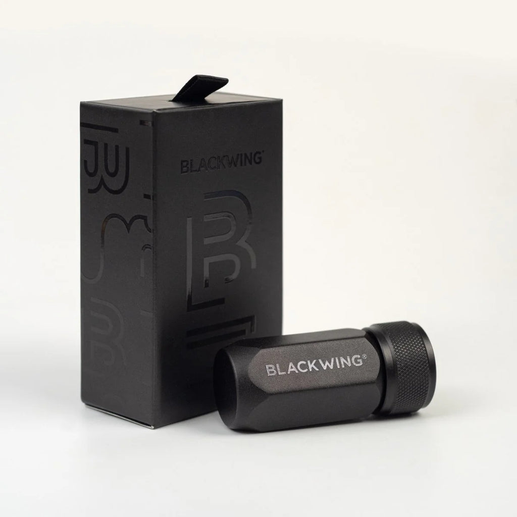 Blackwing One-Step Long Point Sharpener - Precision Matte Black