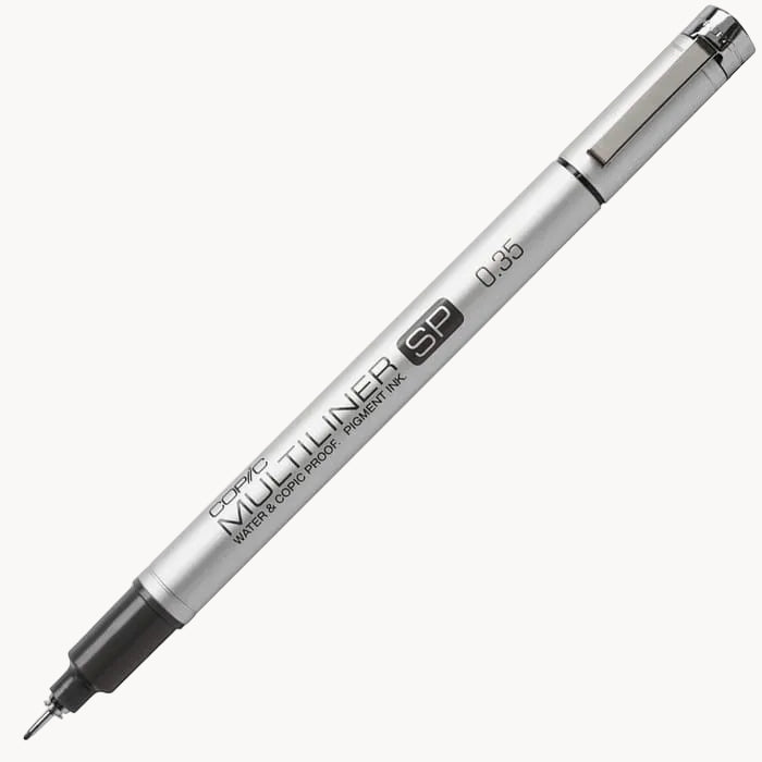 Copic Multiliner SP 0.35mm Refillable Technical Pen - Black Ink