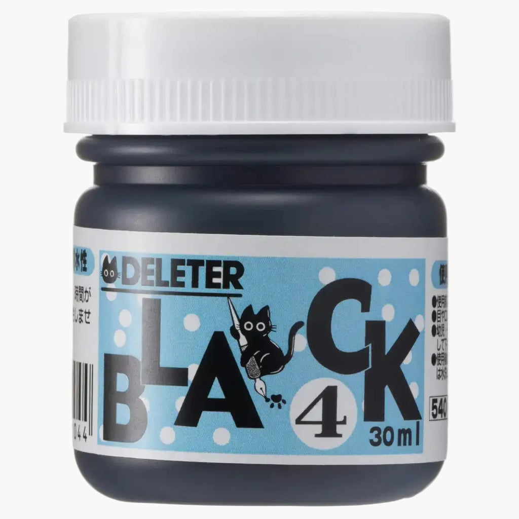 Deleter Black No. 4 — Photocopyable Ink