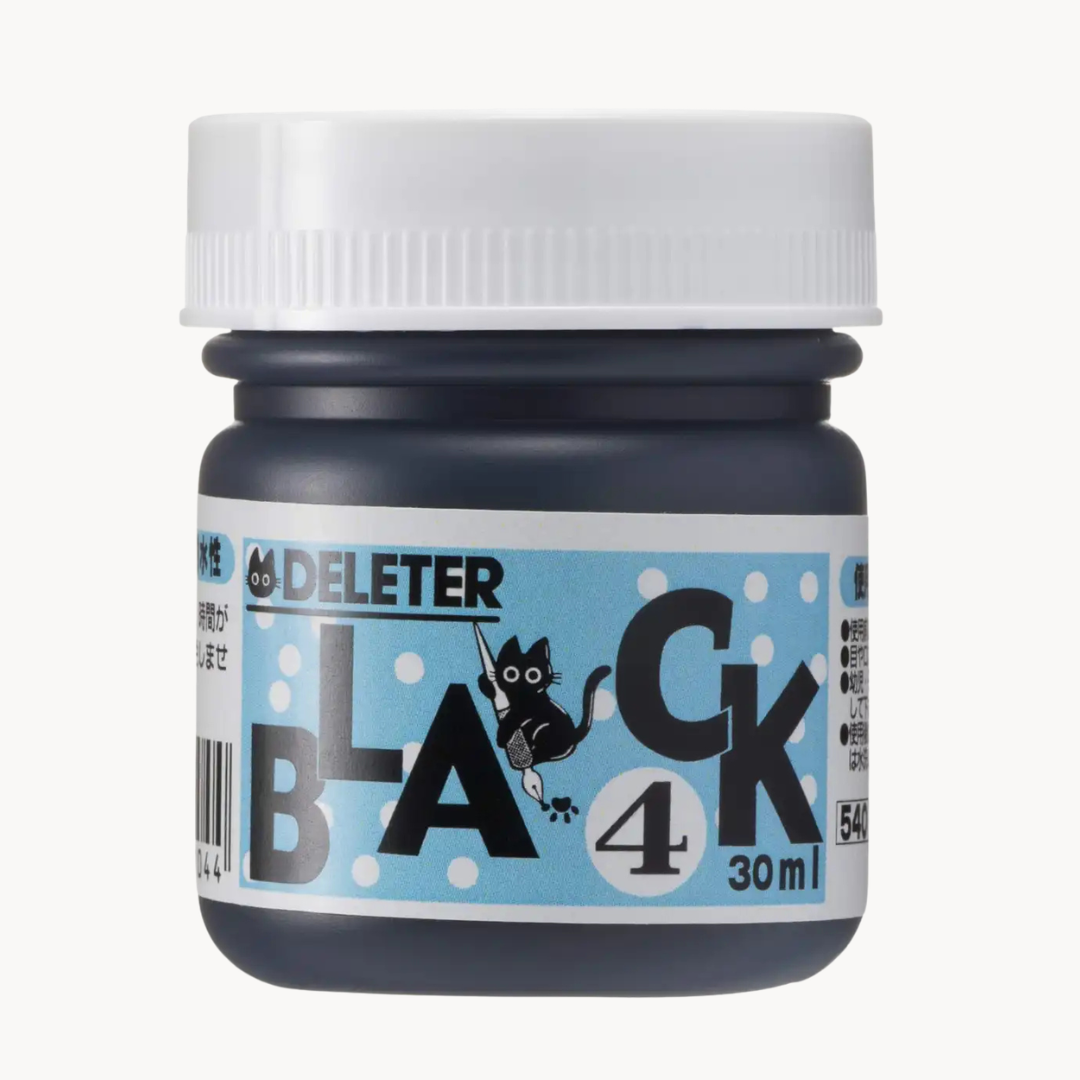 Deleter Black No. 4 — Photocopyable Ink