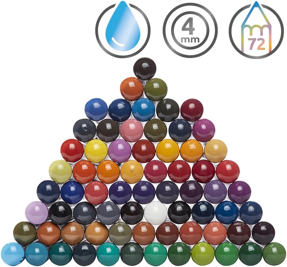 Derwent Inktense 100 | Permanent Water-Soluble Ink Pencils