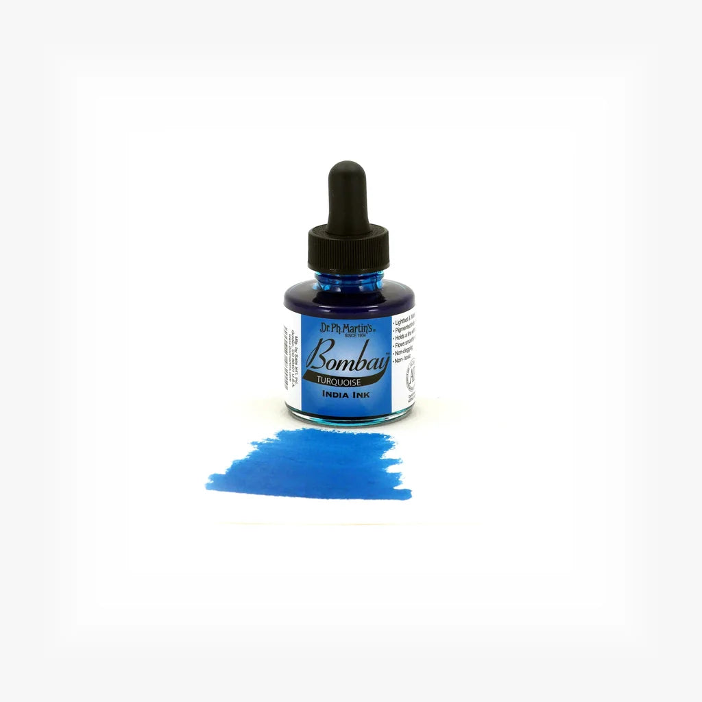 Dr. Ph. Martin’s Bombay India Ink — Waterproof Coloured Drawing Ink
