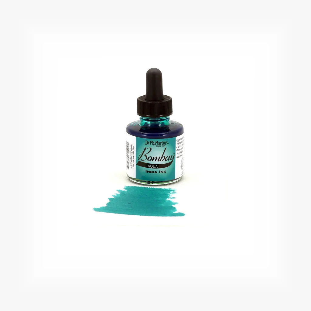 Dr. Ph. Martin’s Bombay India Ink — Waterproof Coloured Drawing Ink