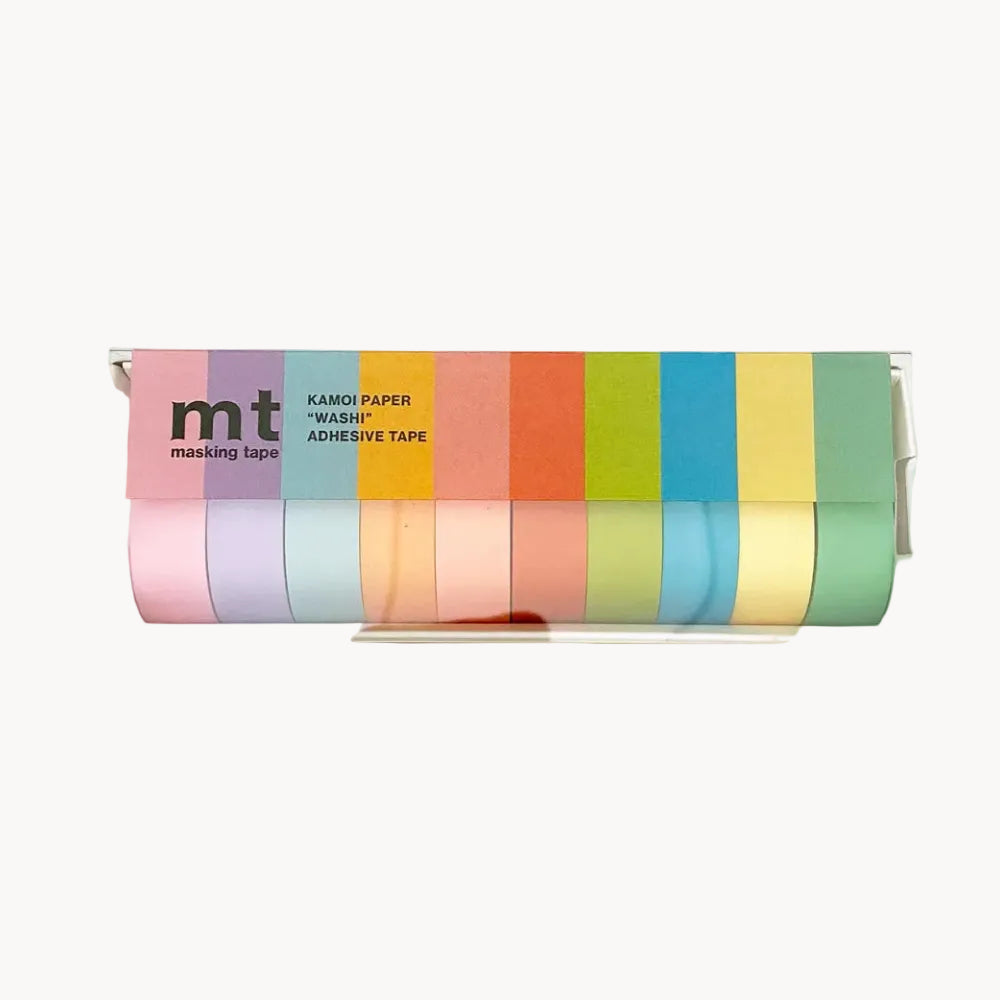 mt Washi Tape 10-Color Set (Kamoi)