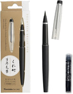 Kuretake No. 13 disassembled showing the internal ink cartridge system
