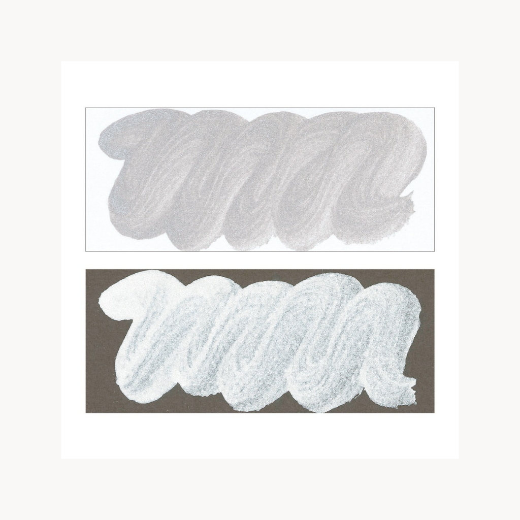 Kuretake Mica Ink 60ml — Gold & Silver