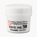 ZIG Cartoonist White Ink 30ml - Ultra-Opaque Highlight Ink