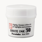 ZIG Cartoonist White Ink 30ml - Ultra-Opaque Highlight Ink