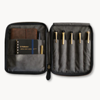 &Liebe Leather Zip Pen Case [Tochigi Leather]