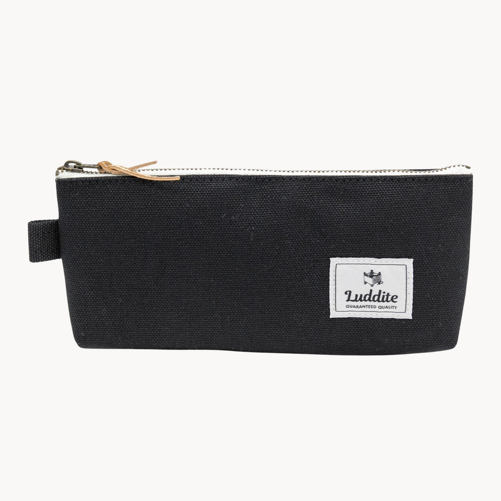 Luddite Gusset Pen Case — Kurashiki Canvas
