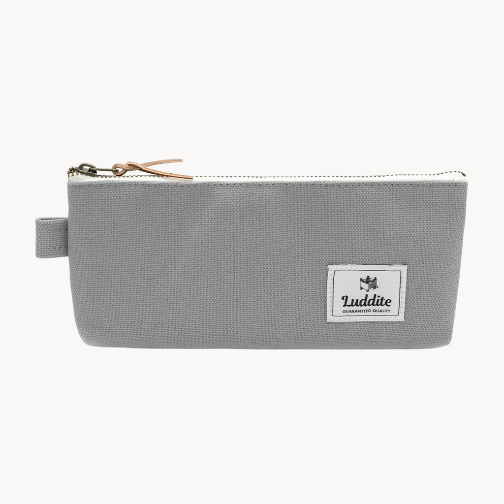 Luddite Gusset Pen Case — Kurashiki Canvas
