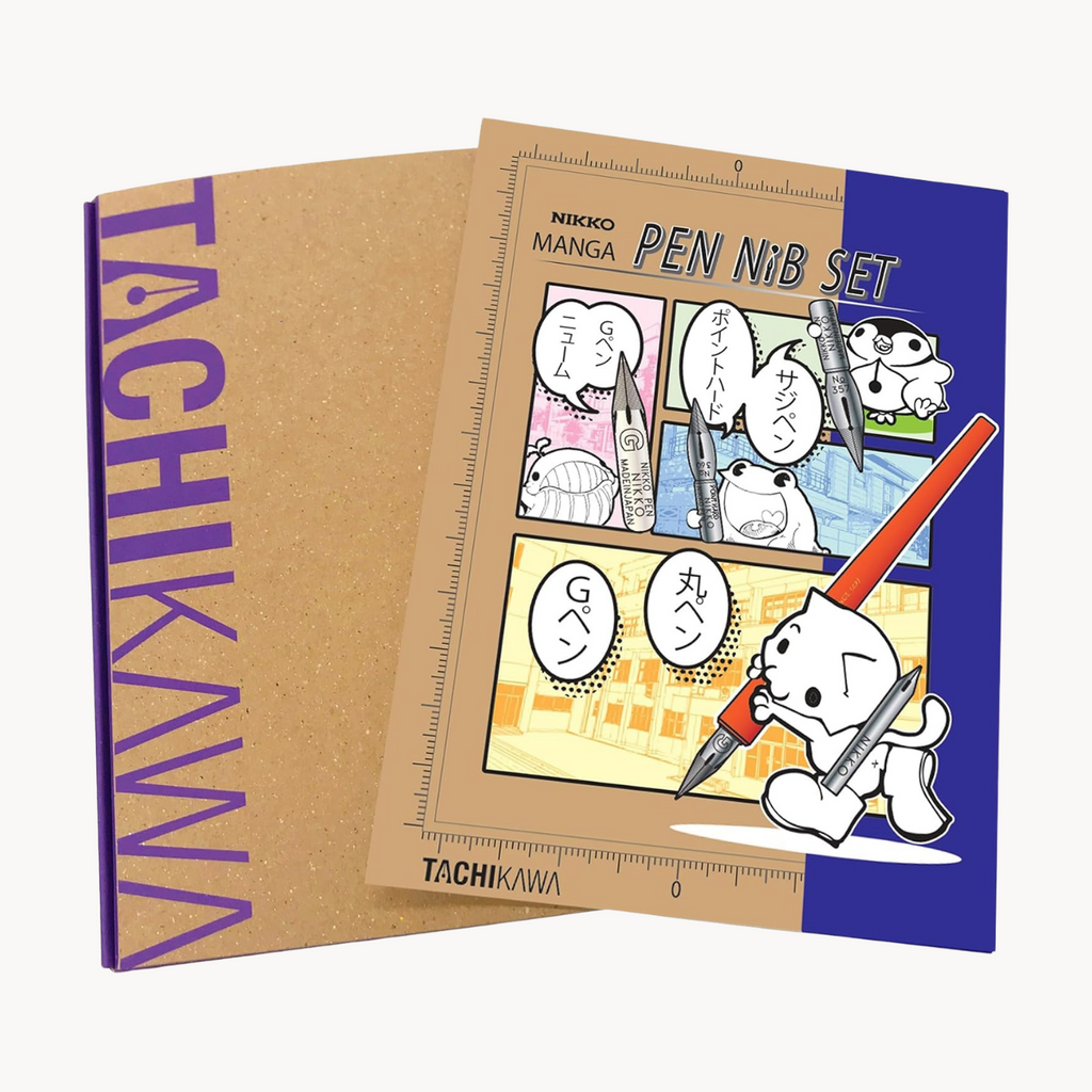 Nikko Manga Pen Nib Set — Complete Manga Dip Pen Starter Kit