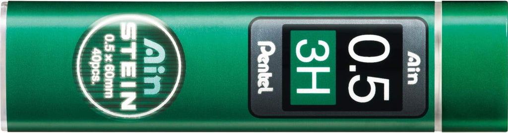 Pentel Ain Stein Mechanical Pencil Lead Refills - High-Strength Smudge-Resistant Lead