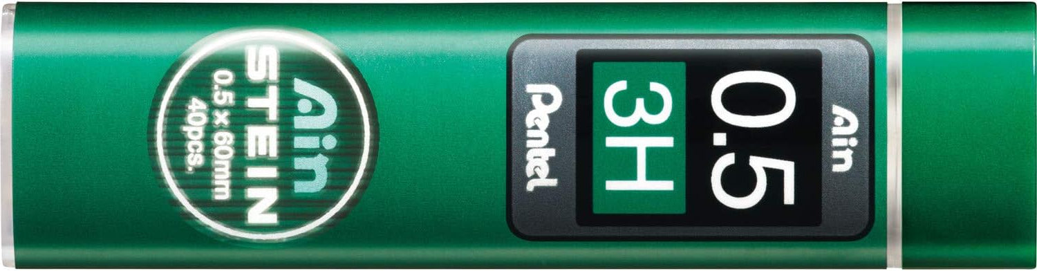 Pentel Ain Stein Mechanical Pencil Lead Refills - High-Strength Smudge-Resistant Lead