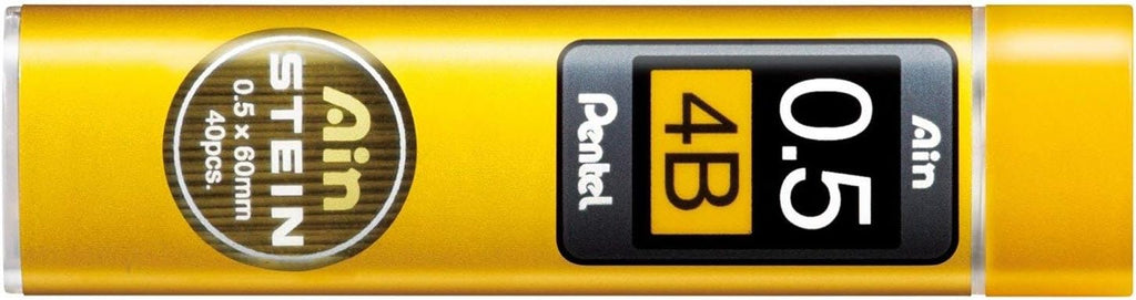 Pentel Ain Stein Mechanical Pencil Lead Refills - High-Strength Smudge-Resistant Lead