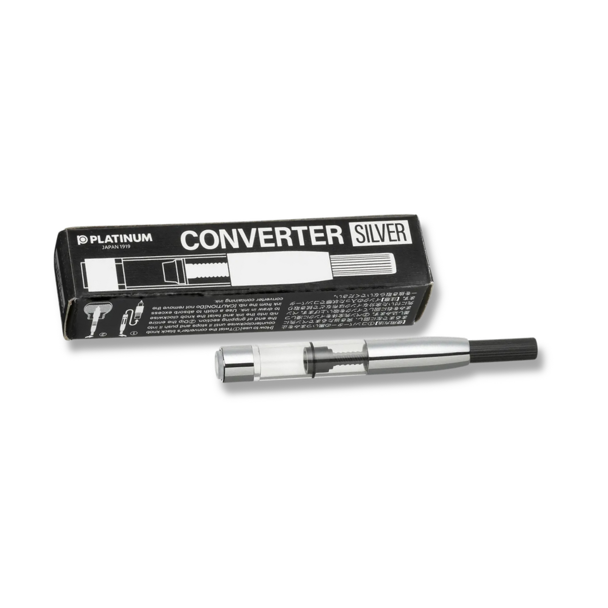 Platinum Fountain Pen Converter — Silver 700A & Gold 800A