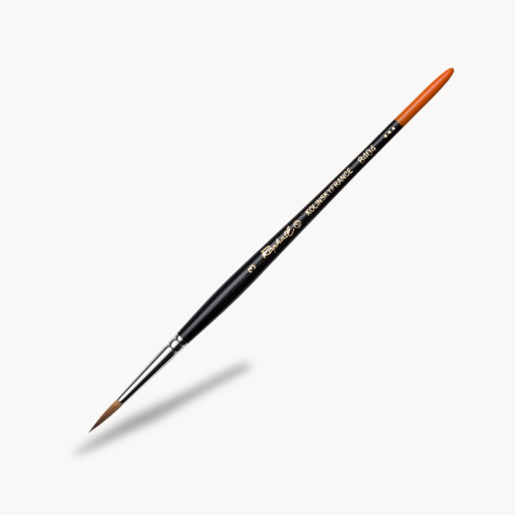 Raphaël Series 8404 Kolinsky Sable Brush - Professional Round