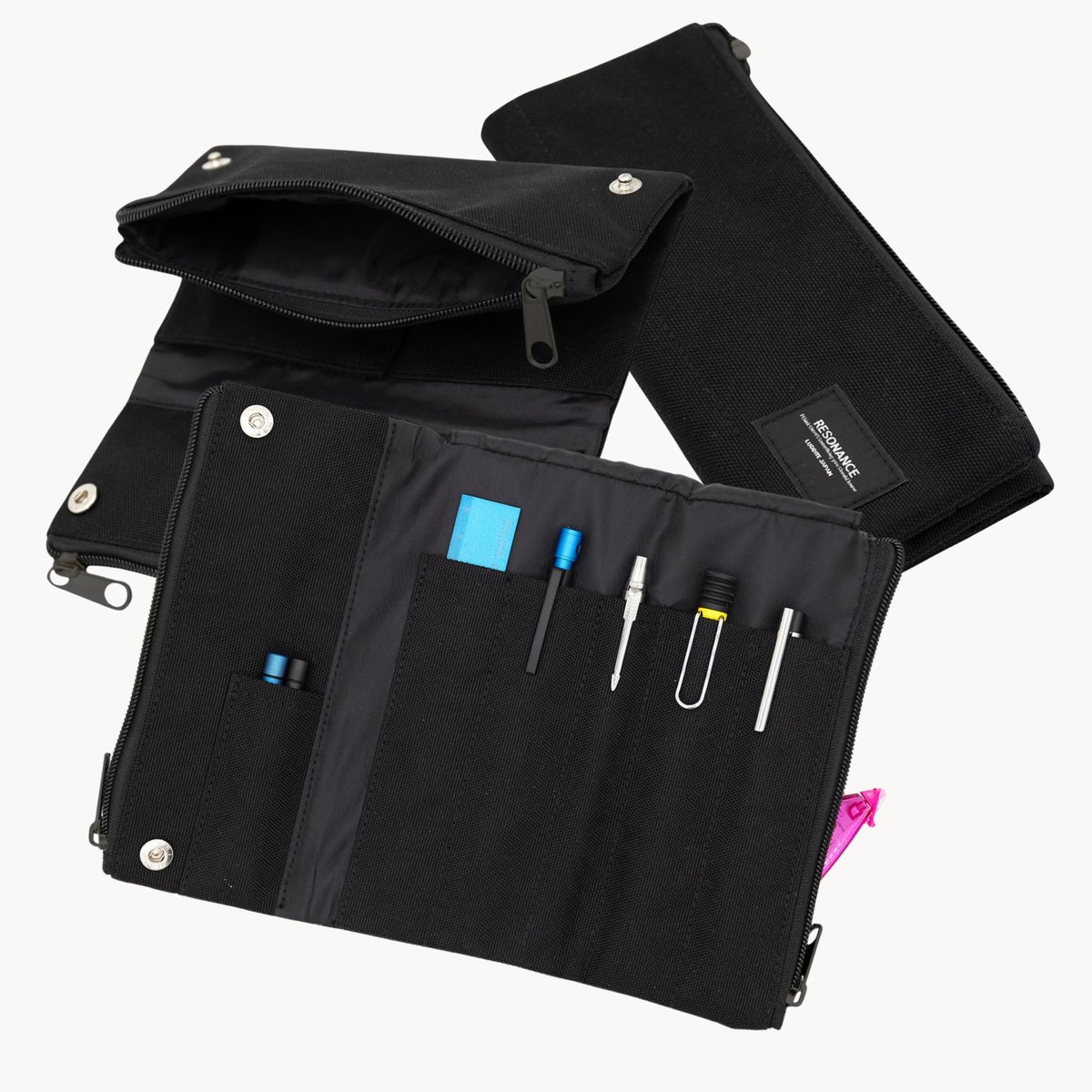 Luddite Resonance Bendy Pen Case Essential — 1200D Polyester