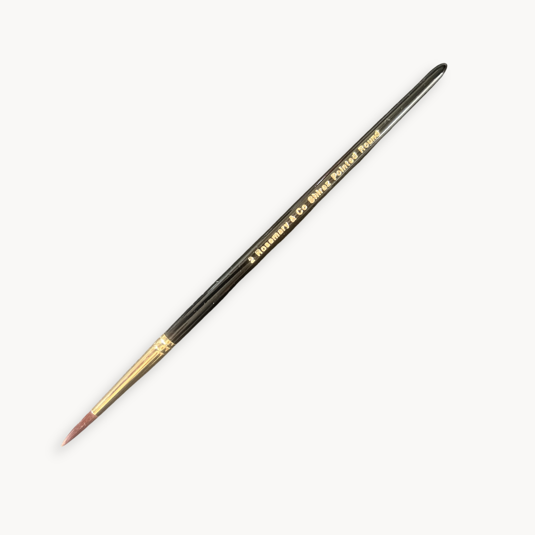 Rosemary & Co Shiraz Pointed Round – Professional Inking Brush