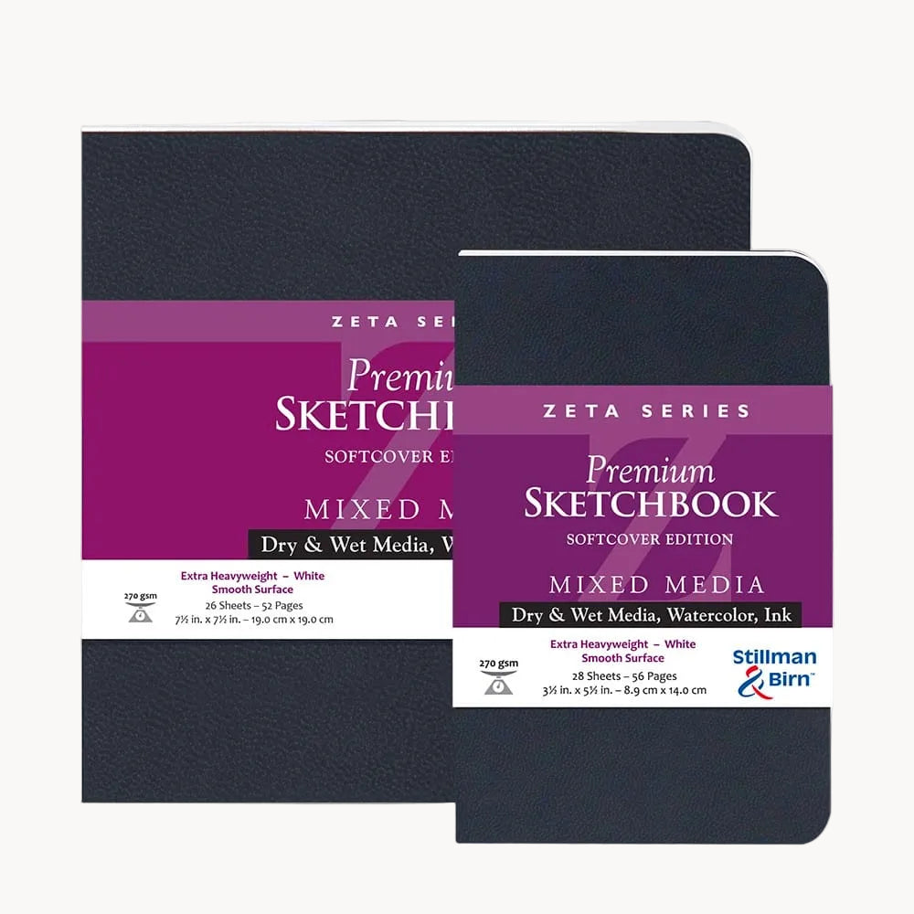 Stillman & Birn Zeta Series | Extra Heavyweight 270gsm Mixed Media Paper