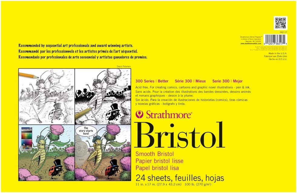 Strathmore 300 Series Sequential Art Bristol - 270gsm
