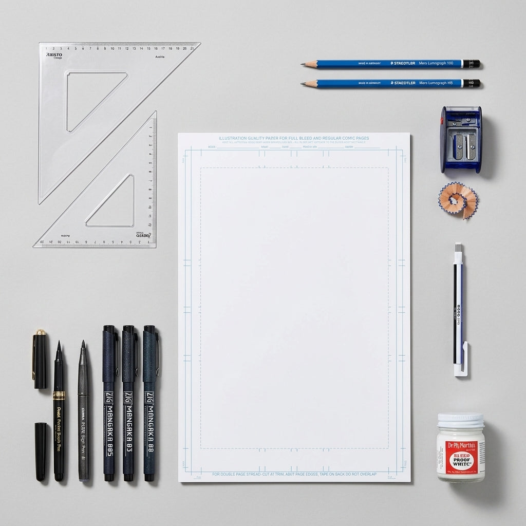 The Comic Page Kit — Pencil to Finished Ink