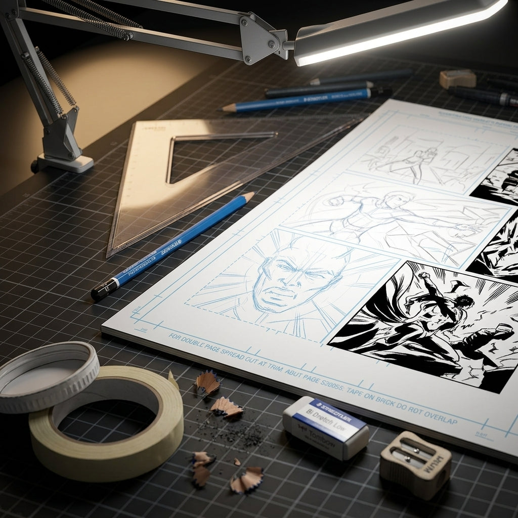 The Comic Page Kit — Pencil to Finished Ink