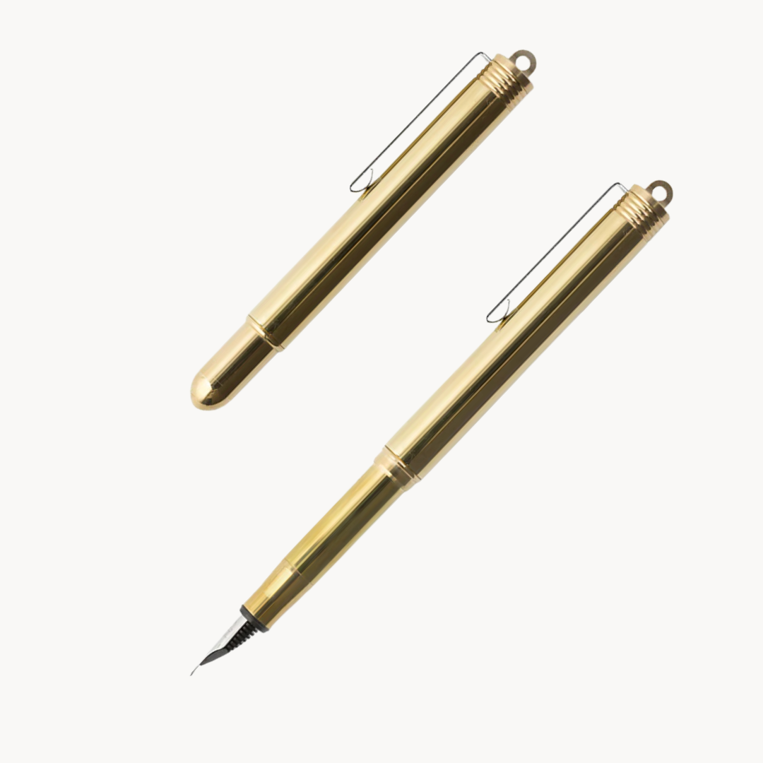 Traveler's Company Brass Fountain Pen