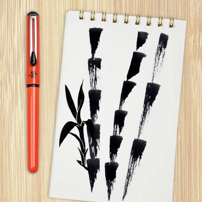 Pentel Brush Pen (GFKP) - Refillable Calligraphy & Drawing Pen with Waterproof Ink