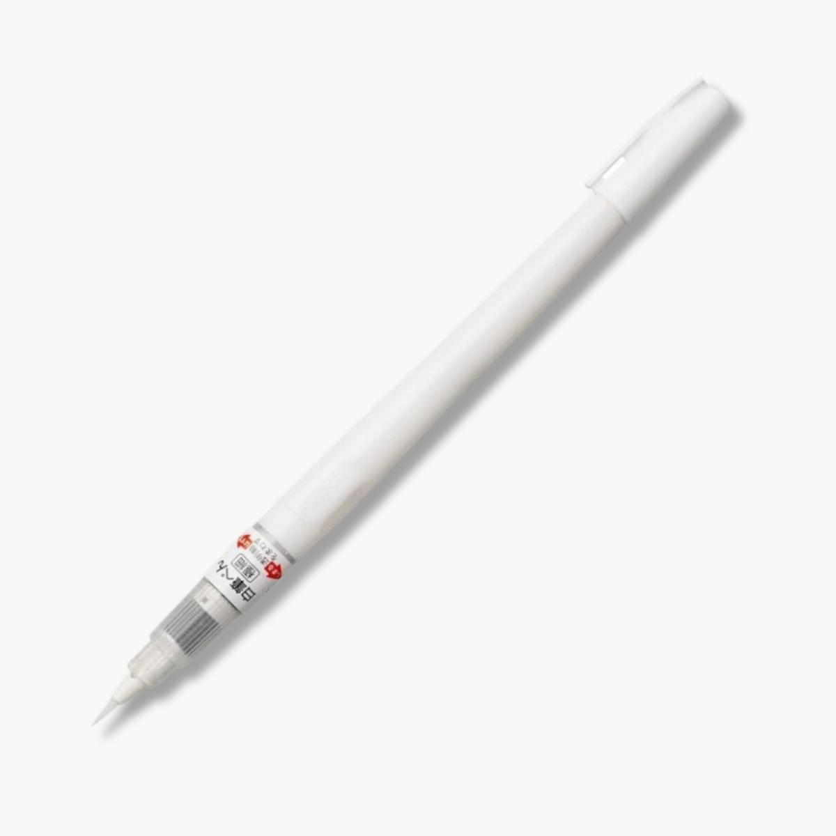 ZIG Cartoonist Brush Pen White — Opaque White Brush Pen