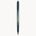 Zebra Fude Brush Pen with hard synthetic nib for calligraphy and illustrating, smudge-proof black pigment ink Tip Size-Medium