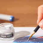 Copic Opaque White 10ml - Premium Highlight Ink with Brush