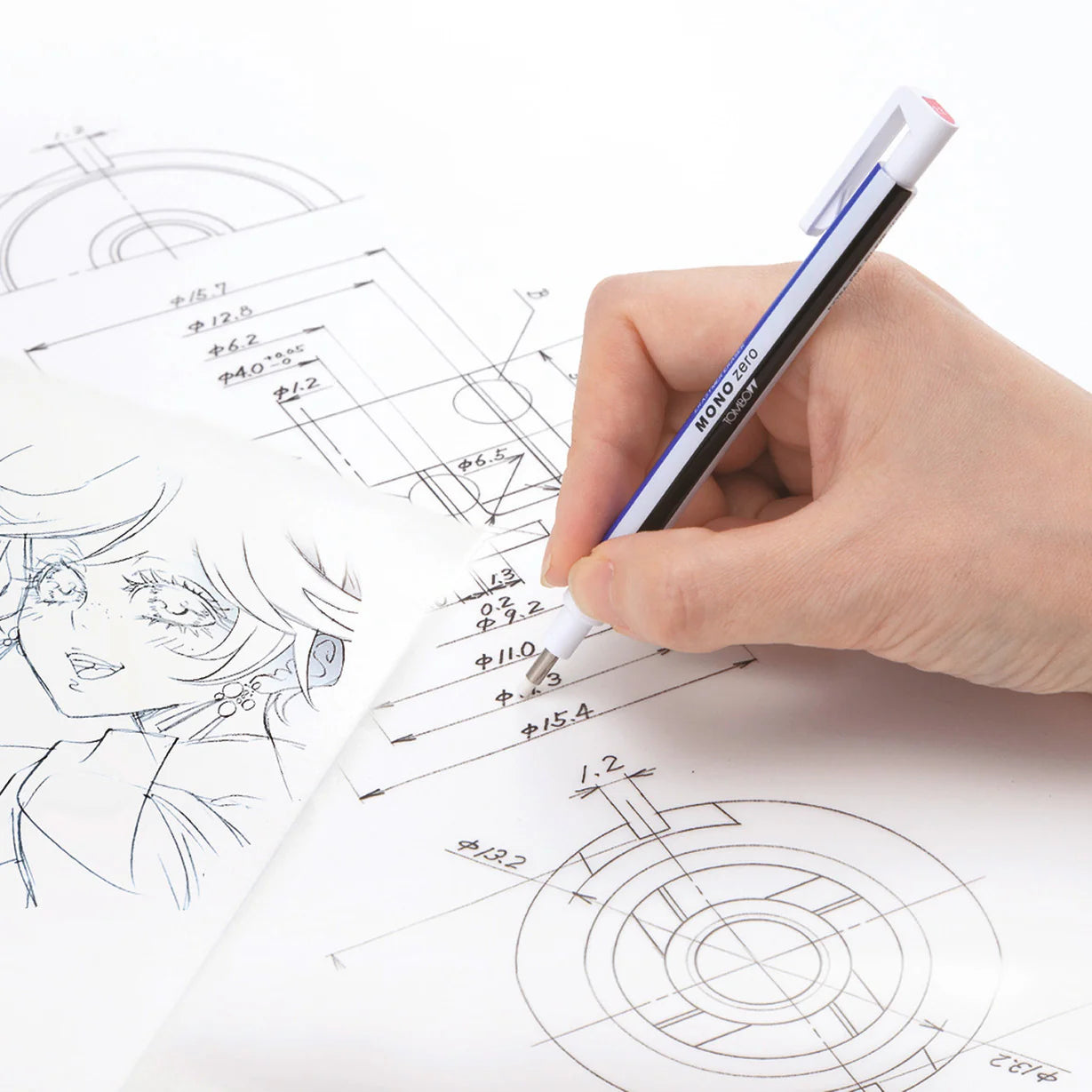 Tombow MONO Zero Mechanical Eraser