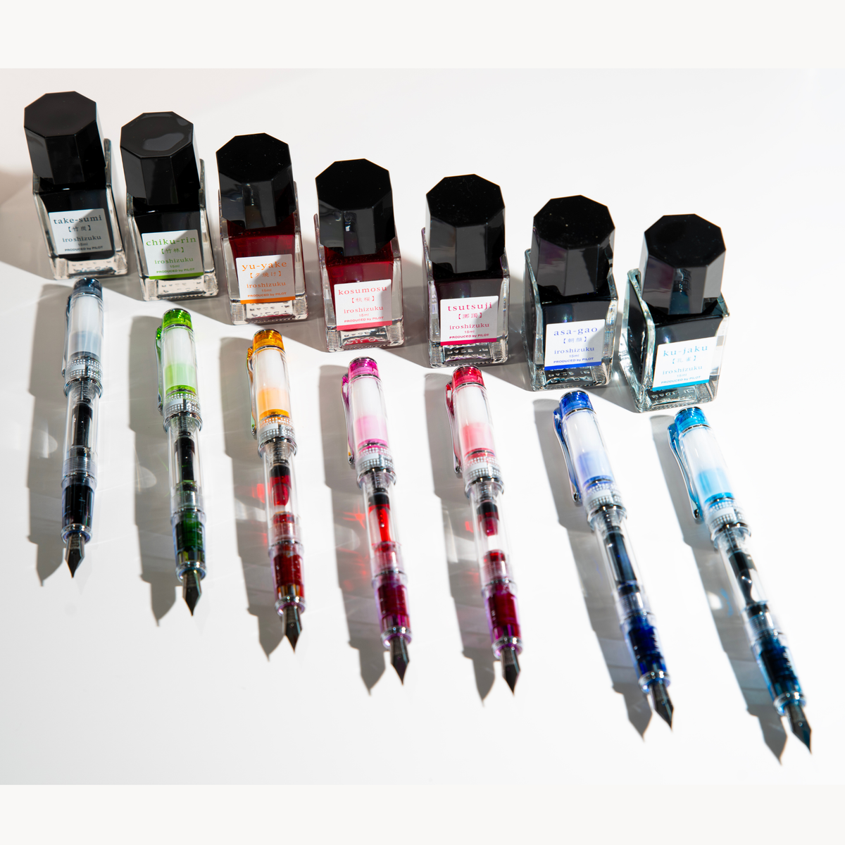 Pilot Prera Fountain Pen — Transparent, Fine & Medium