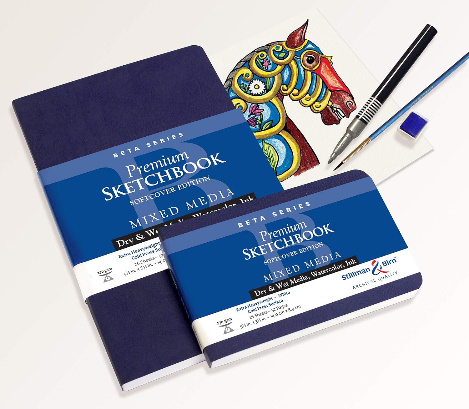 Stillman & Birn Beta Sketchbook | 270gsm Cold Press Mixed Media